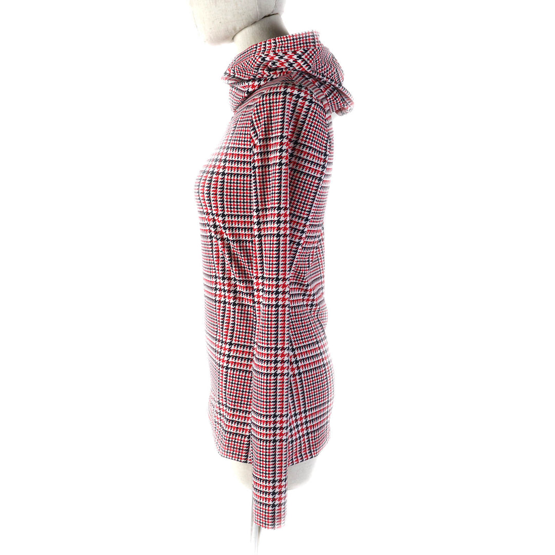 未使用品★BURBERRY バーバリー 8036984 グレンチェック プルオーバー トラックスーツ パーカートップス マルチ S P 正規品 レディース