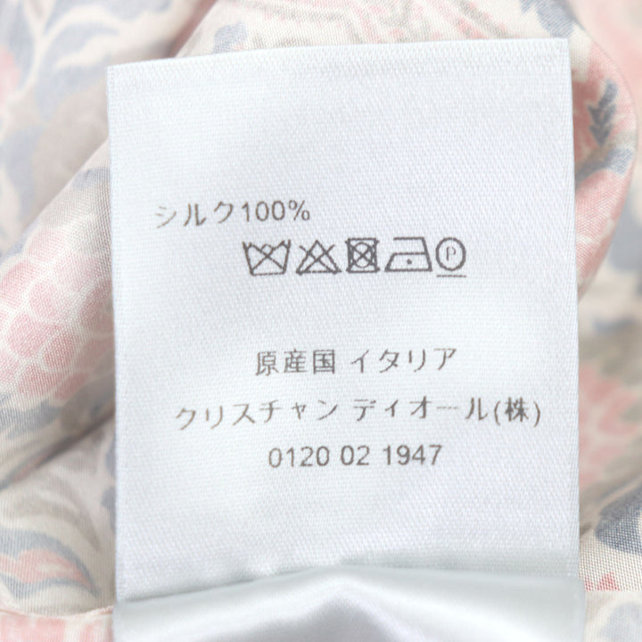 極美品▼DIOR ディオール オム 21SS 183C511A5135 アモアコ・ボアフォ シルク 総柄 ロングスリーブ 長袖シャツ ピンク 43 正規品 メンズ