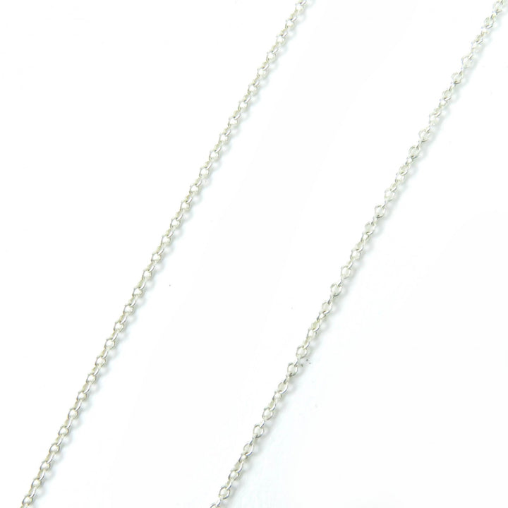 美品☆TIFFANY&amp;Co. ティファニー ヴィンテージ ドッツハート ネックレス 希少 オールドティファニー SV925 5Pピンクサファイア 重量3.8g