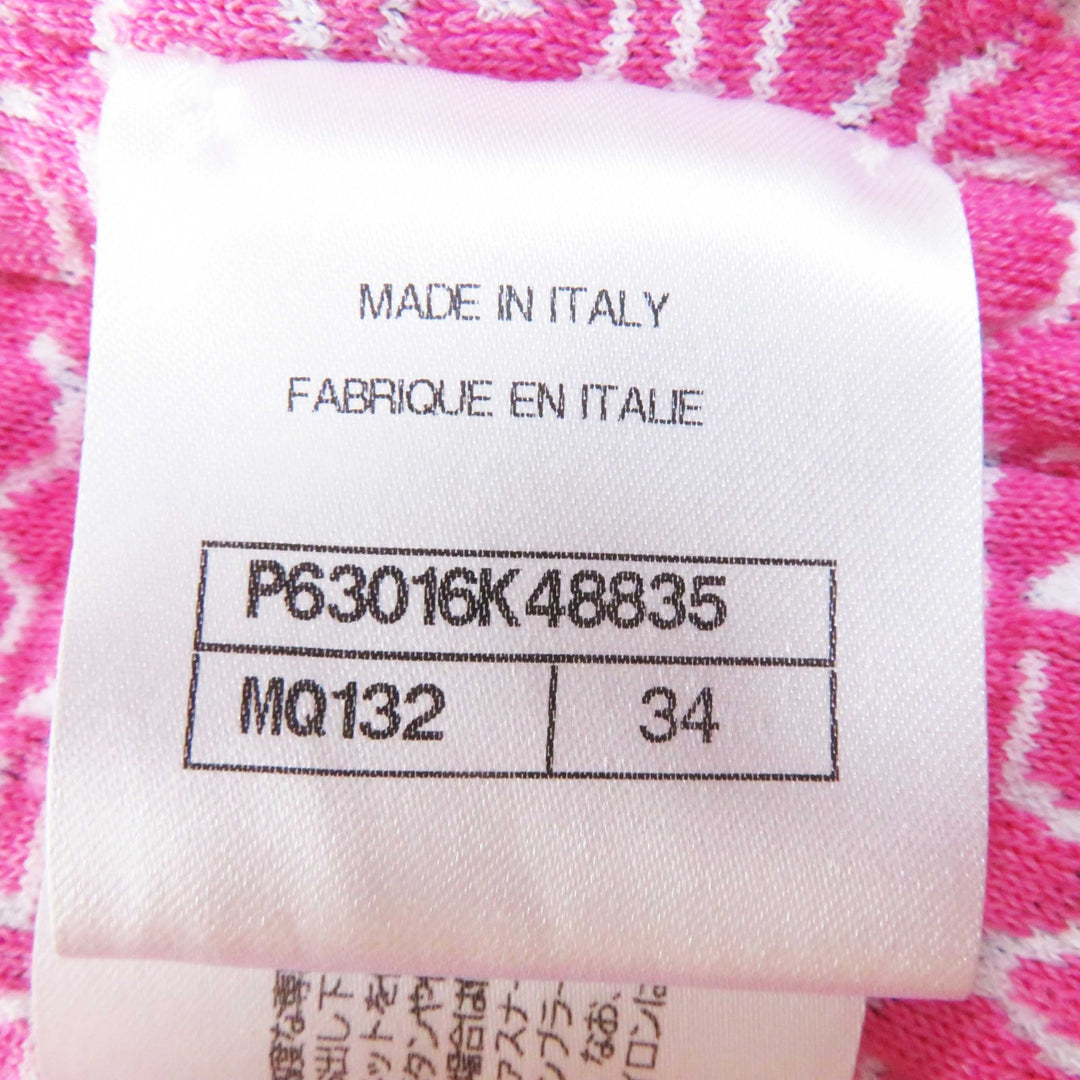 極美品◎CHANEL シャネル 20P P63016 ラインストーンココボタン付き 裏地総柄 デニム切替 ノーカラージャケット ネイビー ライトブルー 34