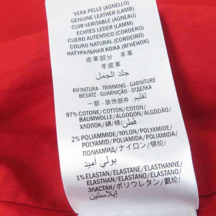 美品☆GUCCI グッチ 19AW 519455 ラムスキン GUCCYバックロゴ ボンバージャケット ゴールド 38 イタリア製 正規品 レディース