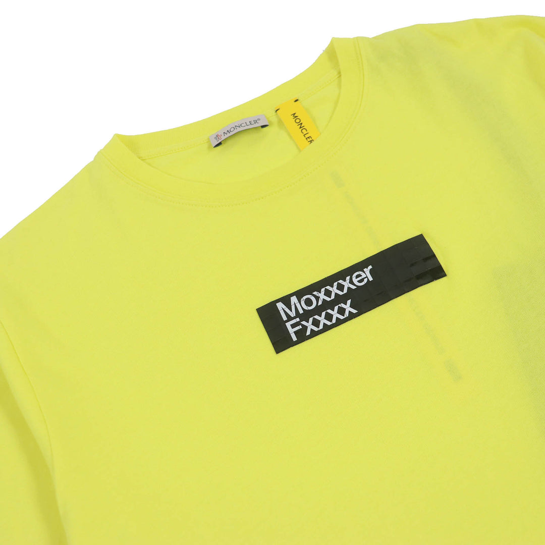 極美品□モンクレール ジーニアス 7 フラグメント ヒロシフジワラ MAGLIA T-SHIRT クルーネック ショートスリーブ 半袖Ｔシャツ S 正規品