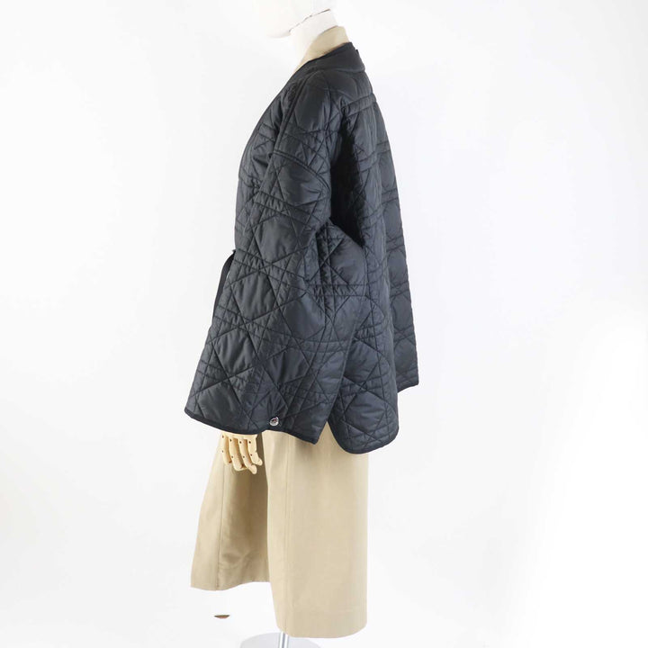 極美品◎Christian Dior クリスチャンディオール 23SS 327M11A3332 Bee刺繍 カナージュジャケット 3WAY トレンチコート 42 正規品