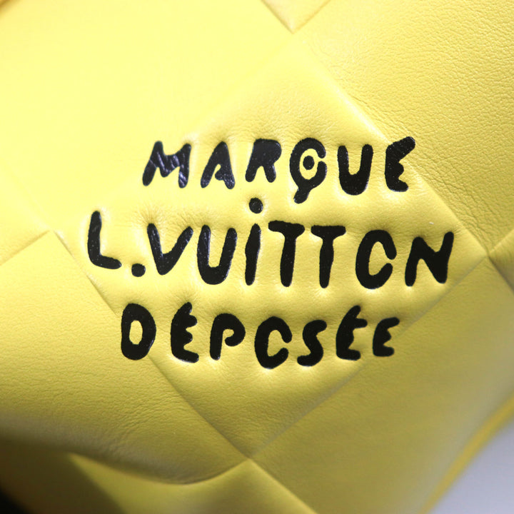 未使用品▼LOUIS VUITTON ルイヴィトン M25016 ダミエ・スキューバ クリストファーMM レザー バックパック リュック・デイパック 袋付き