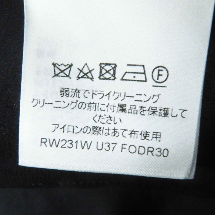 極美品◎LOUIS VUITTON ルイヴィトン 23SS 1AAYVW ジップアップ ルレックス ツイードドレス／ワンピース ブラック ゴールド 38 正規品