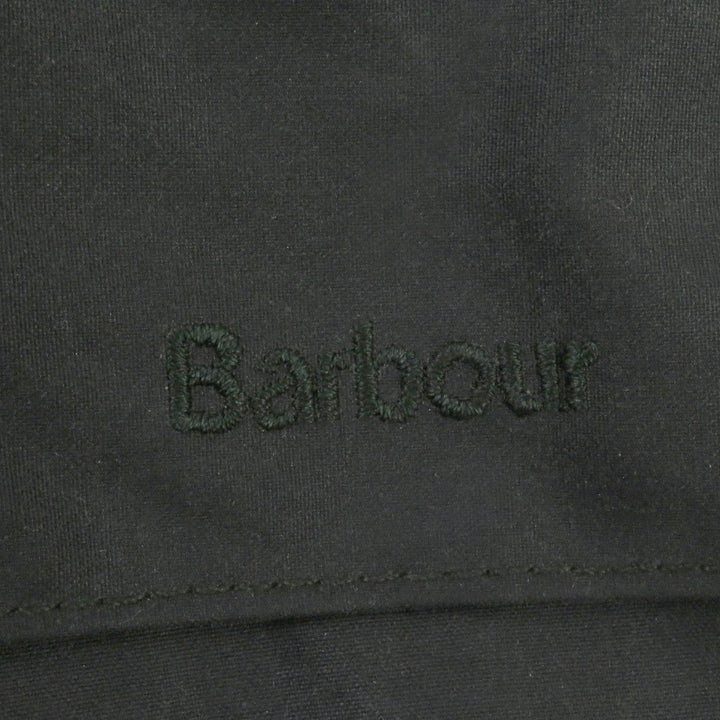 美品□Barbour バブアー 2002414 MWX0017SG19 BEAUFORT 襟コーデュロイ オイルドジャケット カバーオール グリーン 36 正規品 メンズ