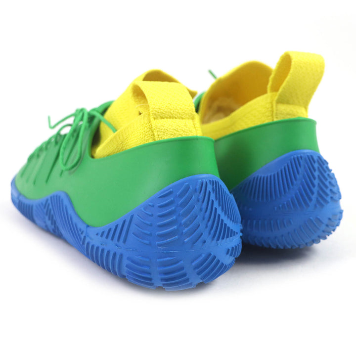 未使用品□BOTTEGAVENETA ボッテガヴェネタ CLIMBER SNEAKER クライマー レースアップ ラバー ローカットスニーカー グリーン系 48