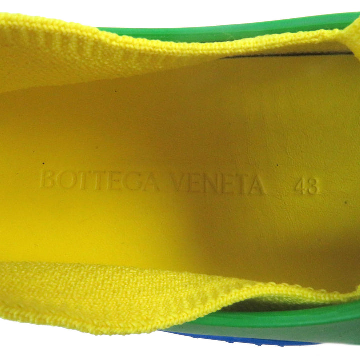 未使用品□BOTTEGAVENETA ボッテガヴェネタ CLIMBER SNEAKER クライマー レースアップ ラバー ローカットスニーカー グリーン系 48