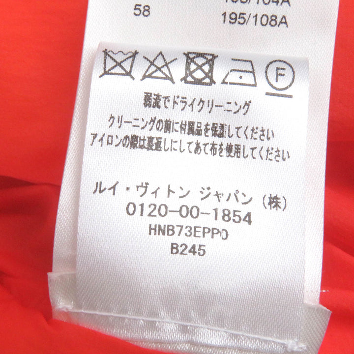 極美品□LOUIS VUITTON ルイヴィトン 22AW HNB73E ダイアモンド ダミエパターングラフィック ボンバージャケット 48 イタリア製 正規品