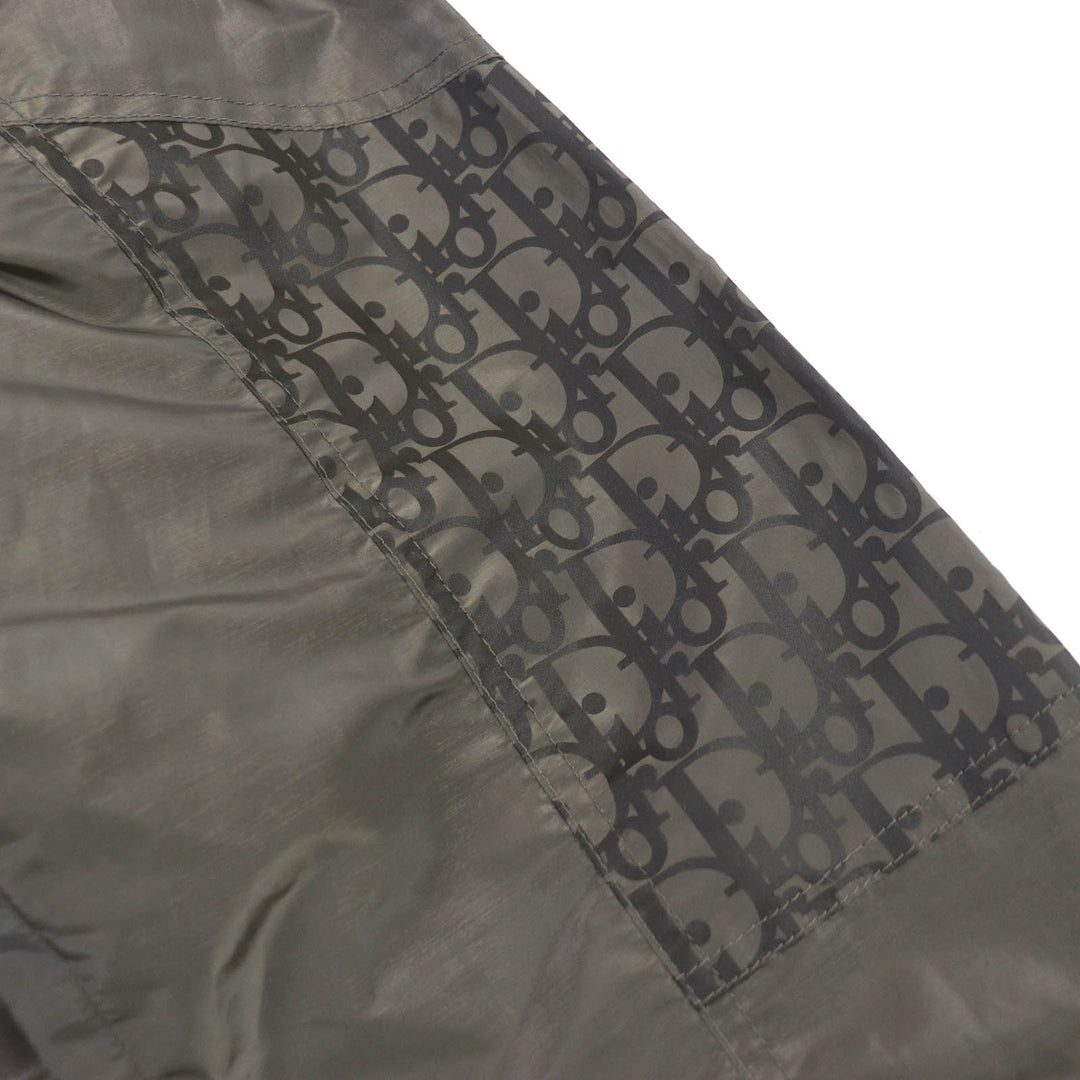 極美品□DIOR ディオール オム 193C402A5149 オブリーク アノラックジャケット ナイロンブルゾン カーキ 44 イタリア製 正規品 メンズ