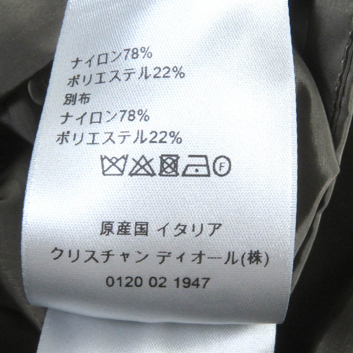 極美品□DIOR ディオール オム 193C402A5149 オブリーク アノラックジャケット ナイロンブルゾン カーキ 44 イタリア製 正規品 メンズ