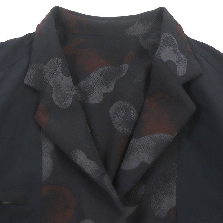 良品▼Yohji Yamamoto POUR HOMME ヨウジヤマモトプールオム HK-J39-809 ウールギャバ リバーシブル テーラード コート 2 正規品 メンズ