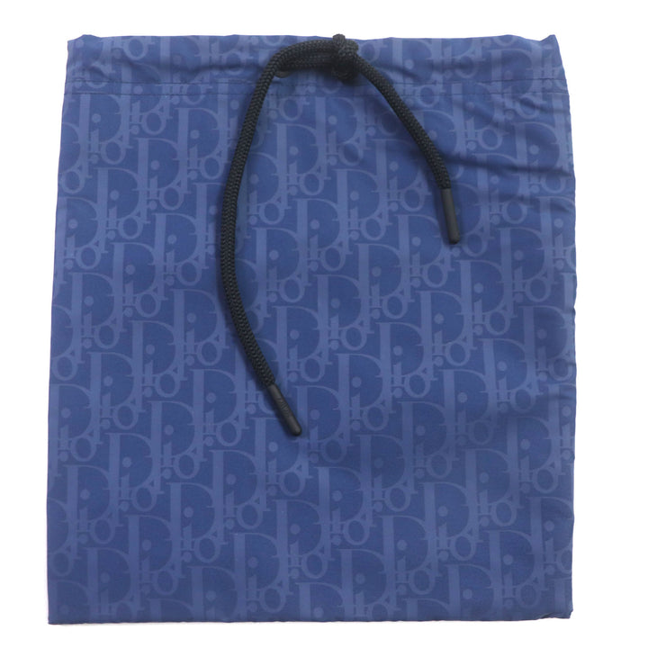 未使用品▼DIOR ディオール オム 293B102AB041 オブリーク ショートスイムショーツ ショートパンツ ネイビー XL 保存袋付 正規品 メンズ