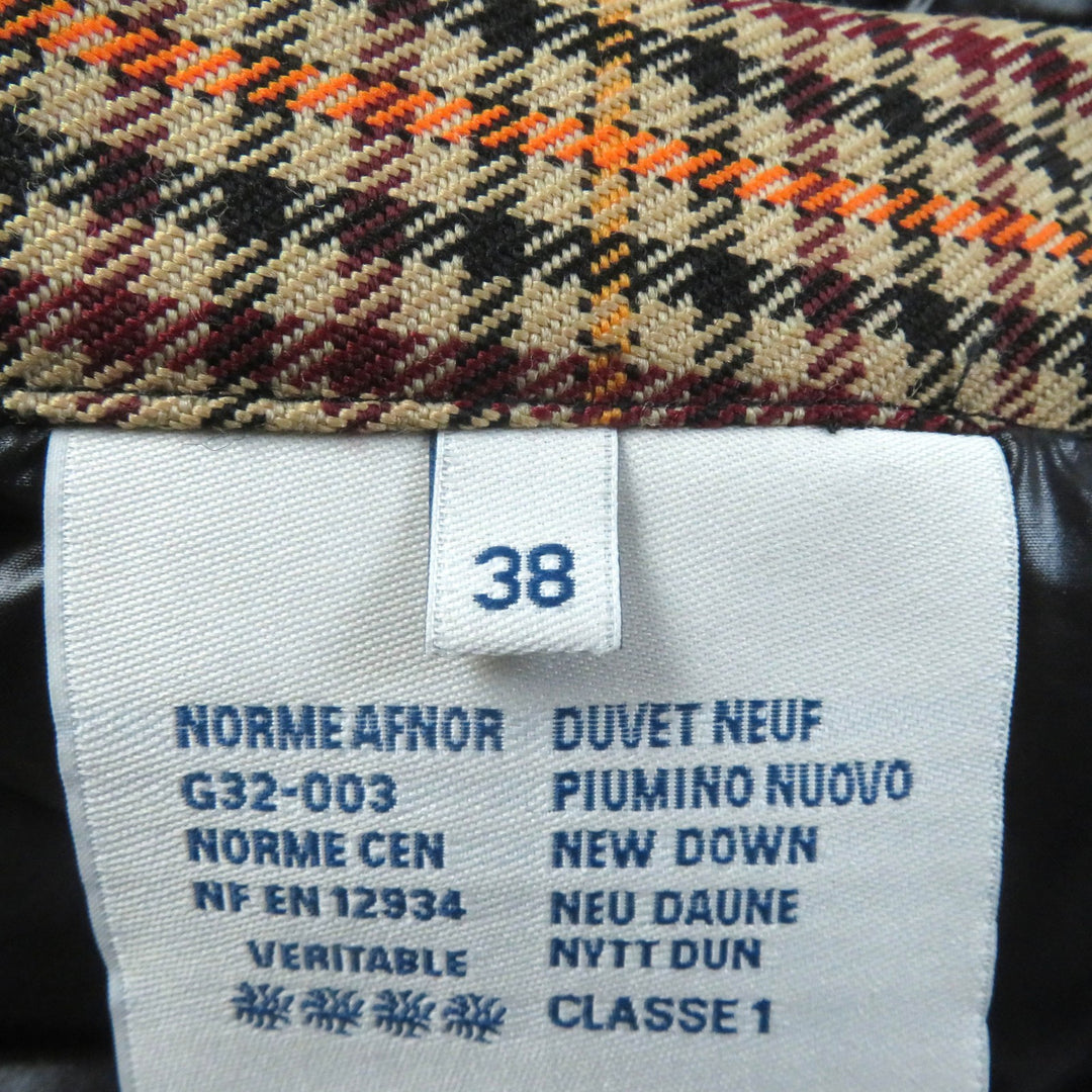 未使用品★MONCLER モンクレール GONNA 台形 キルティング ダウン スカート ボトムス ブラック 38 レディース