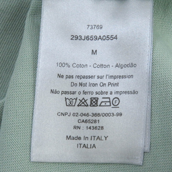 極美品□DIOR ディオール オム 22SS 293J659A0554 コットンコンパクトジャージー リラックスフィット 半袖Ｔシャツ M イタリア製 正規品