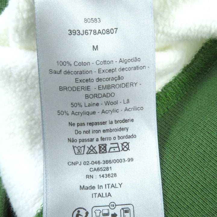 未使用品△DIOR DENIM TEARS ディオール オム デニムティアーズ 23AW 393J678A0807 オーバーサイズ プルオーバー パーカー M 正規品
