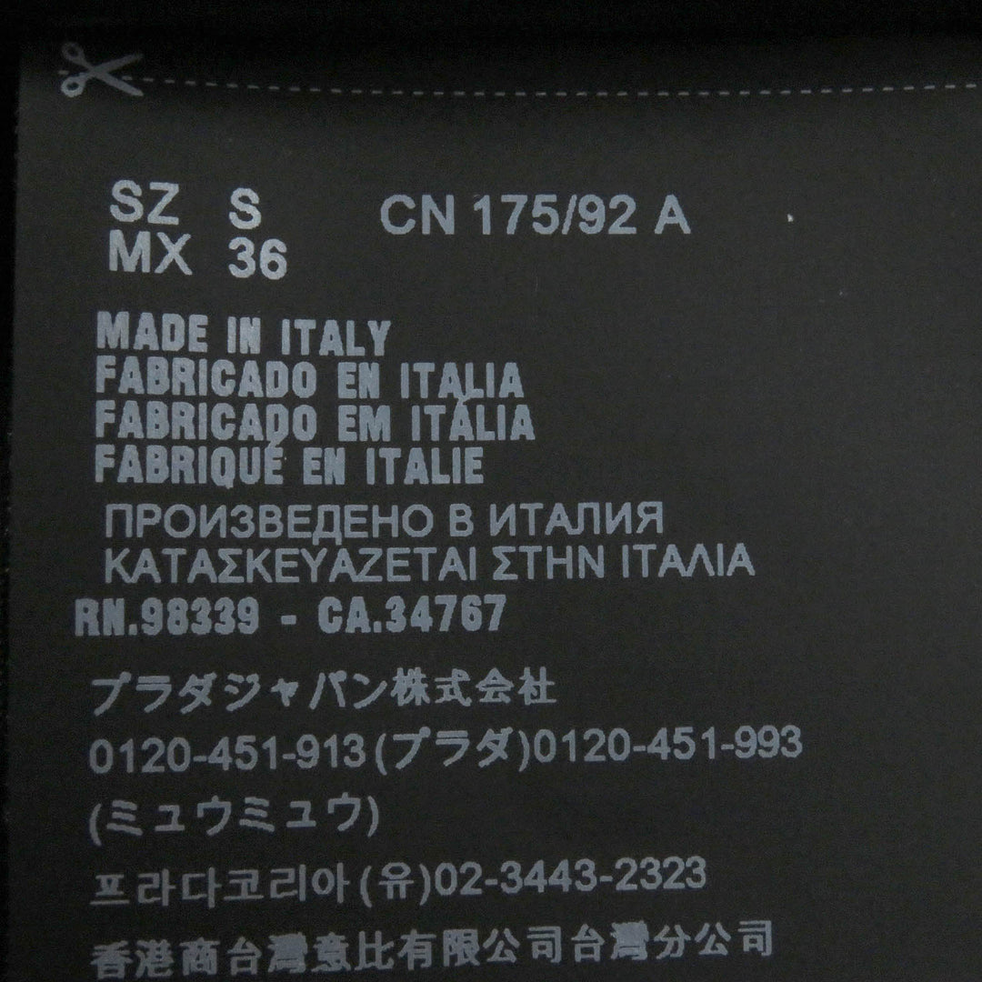 美品□PRADA プラダ 20SS SC520 Re-Nylon Shirt トライアングルロゴ コーチジャケット シャツジャケット ブラック S イタリア製 正規品