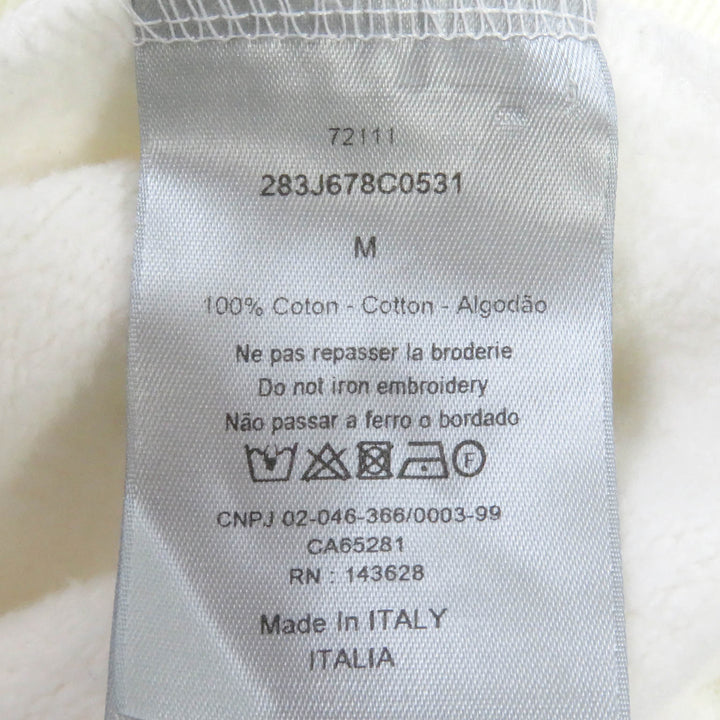 極美品□DIOR ディオール オム 22AW 283J678C0531 カクタスジャック トラヴィス・スコット パーカー ホワイト M イタリア製 正規品