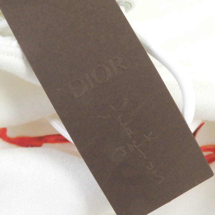 極美品□DIOR ディオール オム 22AW 283J678C0531 カクタスジャック トラヴィス・スコット パーカー ホワイト M イタリア製 正規品