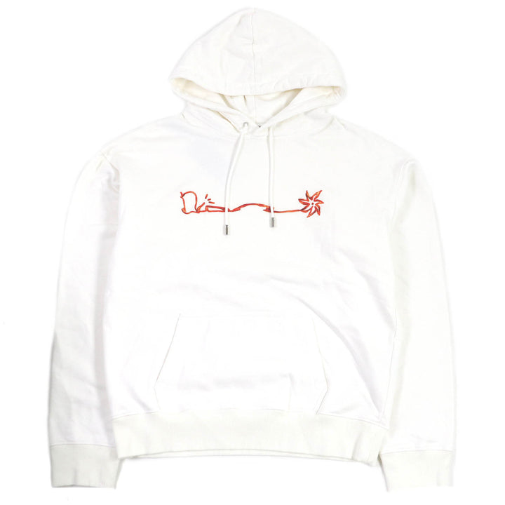 極美品□DIOR ディオール オム 22AW 283J678C0531 カクタスジャック トラヴィス・スコット パーカー ホワイト L イタリア製 正規品
