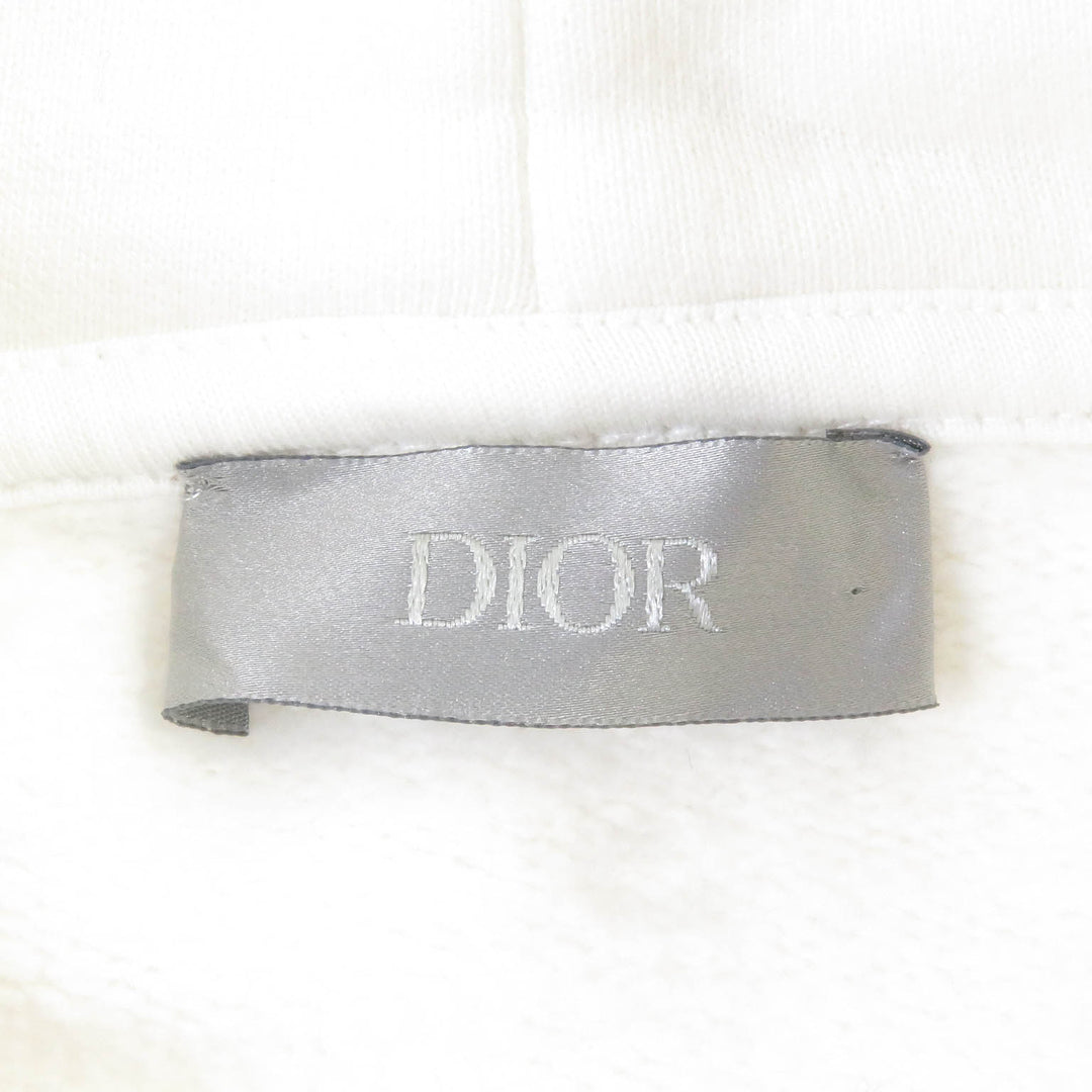 極美品□DIOR ディオール オム 22AW 283J678C0531 カクタスジャック トラヴィス・スコット パーカー ホワイト L イタリア製 正規品