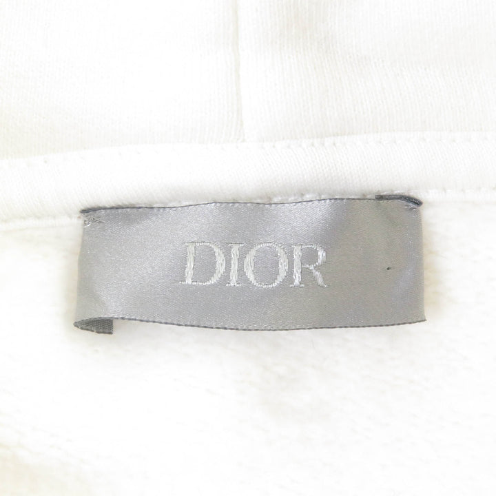 極美品□DIOR ディオール オム 22AW 283J678C0531 カクタスジャック トラヴィス・スコット パーカー ホワイト L イタリア製 正規品