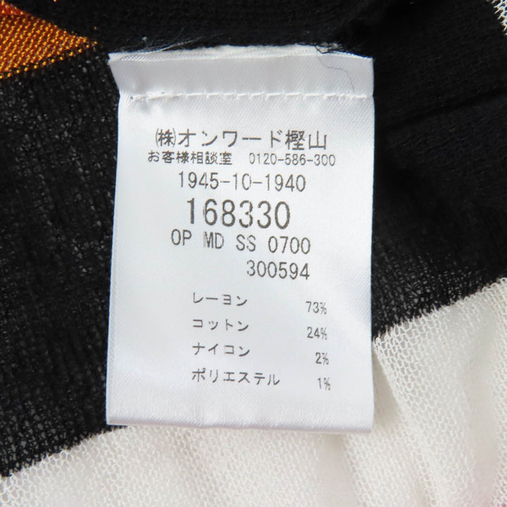 極美品★Missoni ミッソーニ グラデーション ノースリーブ 膝丈 プリーツ ワンピース マルチ 38 イタリア製 正規品 レディース