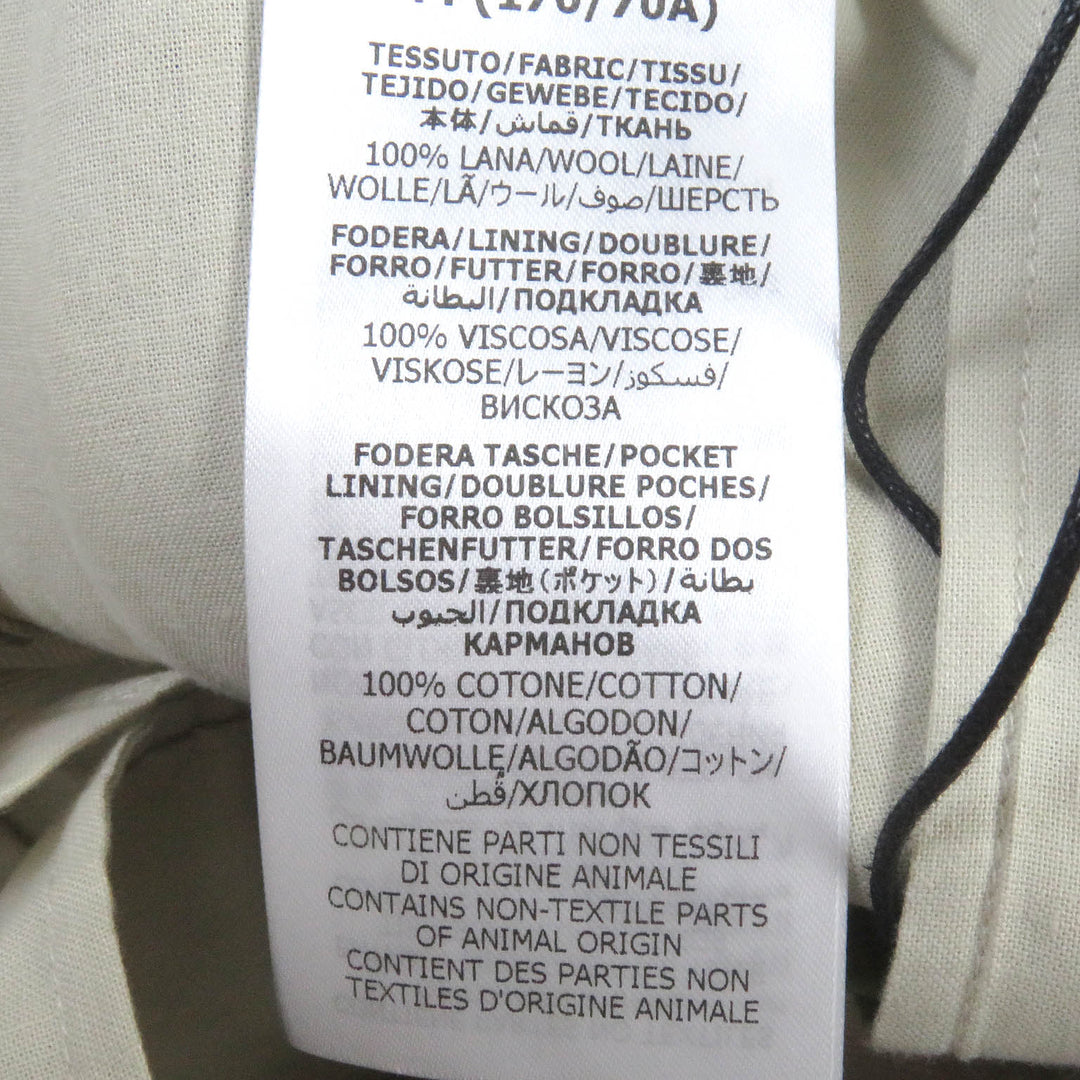 未使用品□GUCCI グッチ 23SS 710564 ウール100％ チェック柄 ハーフパンツ ワイドパンツ ベージュ系 44 イタリア製 正規品 メンズ