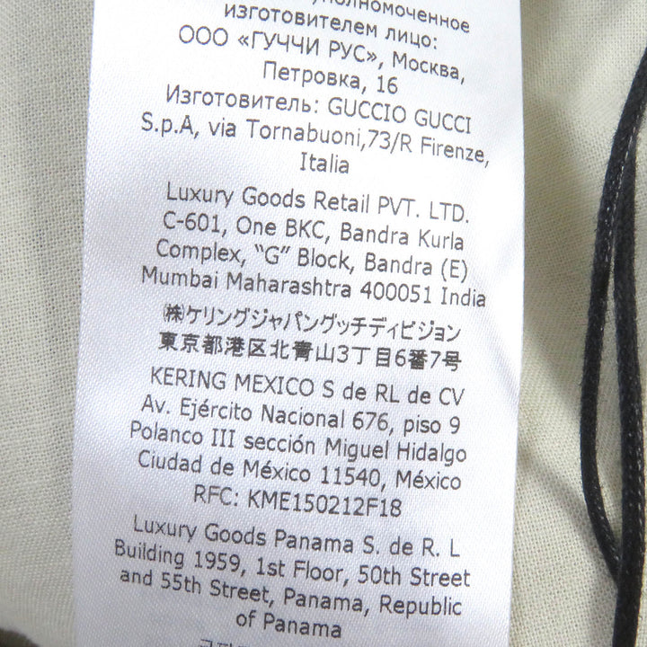 未使用品□GUCCI グッチ 23SS 710564 ウール100％ チェック柄 ハーフパンツ ワイドパンツ ベージュ系 44 イタリア製 正規品 メンズ