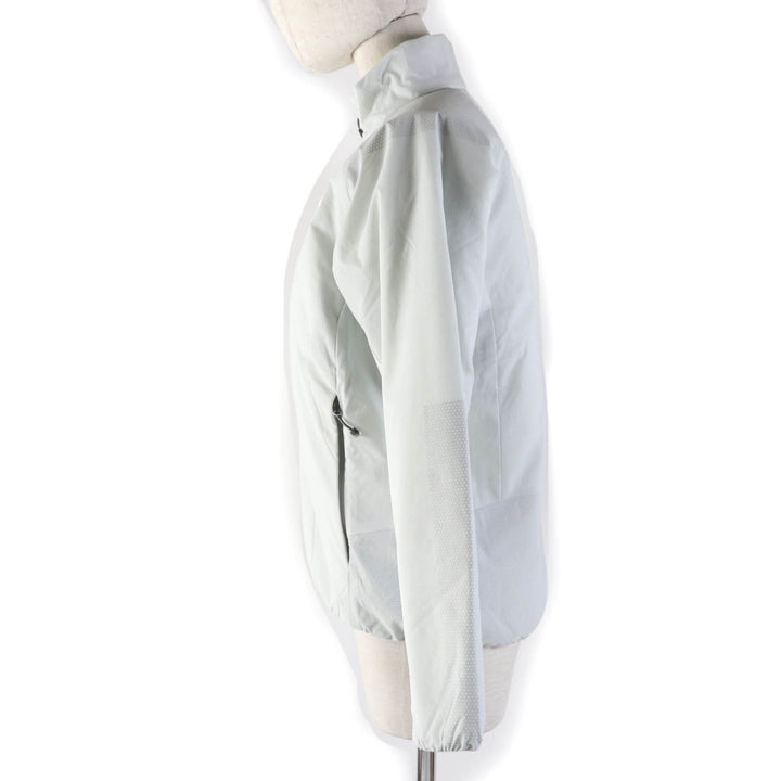 極美品☆THE NORTH FACE ザ・ノースフェイス VYW82206 Nentrix Jacket 中綿入り ZIP UP ジャケット ライトグレー S 正規品 レディース