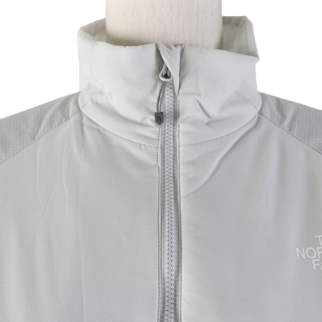 極美品☆THE NORTH FACE ザ・ノースフェイス VYW82206 Nentrix Jacket 中綿入り ZIP UP ジャケット ライトグレー S 正規品 レディース