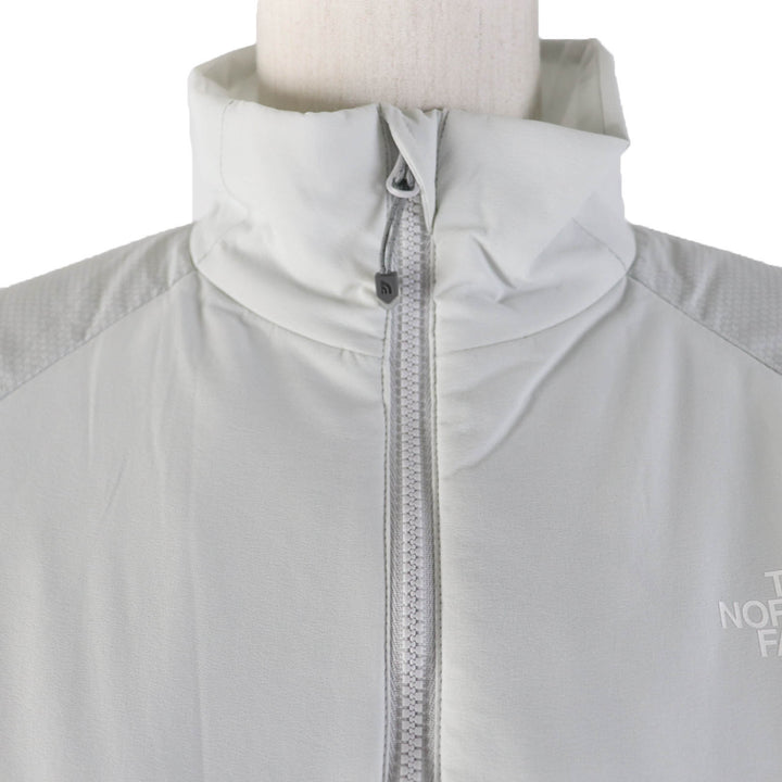 極美品☆THE NORTH FACE ザ・ノースフェイス VYW82206 Nentrix Jacket 中綿入り ZIP UP ジャケット ライトグレー S 正規品 レディース