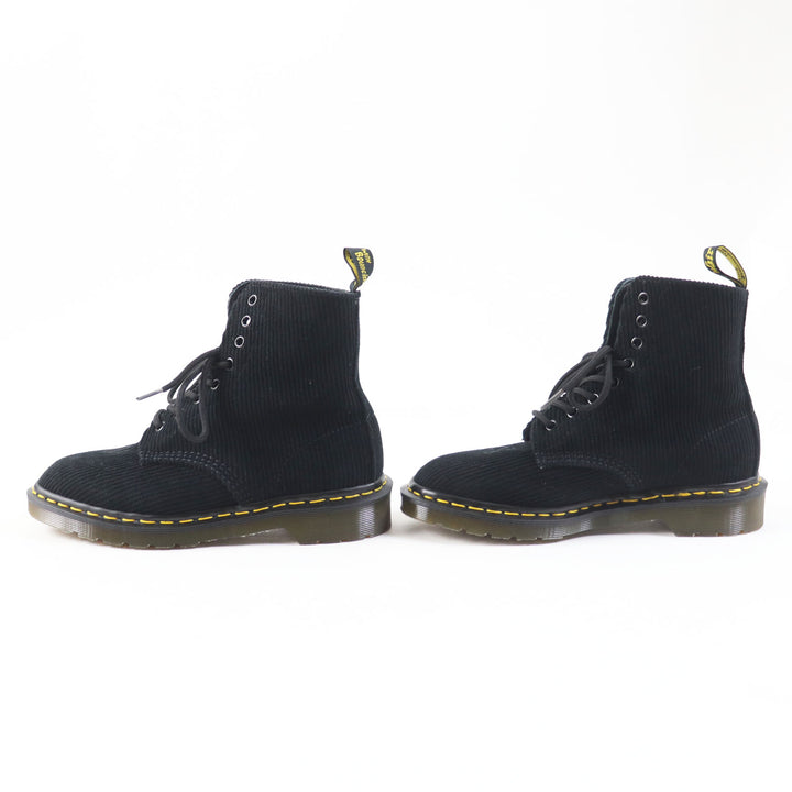極美品◎Dr.Martens ドクターマーチン ×UNDERCOVER アンダーカバー THE 1460 REMASTERED 8 EYE BOOT コーデュロイ ショートブーツ 黒 4