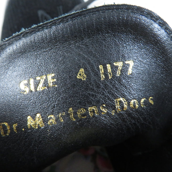 極美品◎Dr.Martens ドクターマーチン ×UNDERCOVER アンダーカバー THE 1460 REMASTERED 8 EYE BOOT コーデュロイ ショートブーツ 黒 4