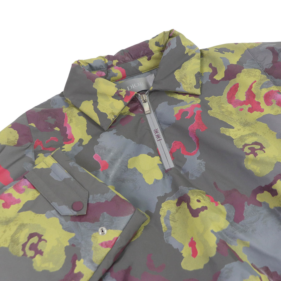 美品□DIOR ディオール オム 23SS 383C411A5783 ダンカングラント Reflective Camo Anorak Jacket リフレクティブ アノラックジャケット