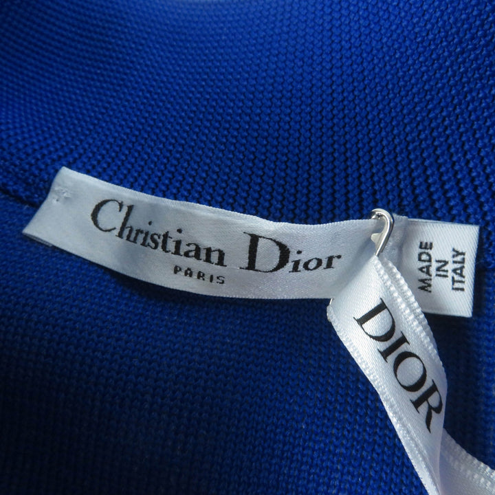 未使用品☆Christian Dior クリスチャンディオール 224V50AM110 VIBE カシミヤ混 クロップド丈 ニットジャケット 38 正規品 定価410000円