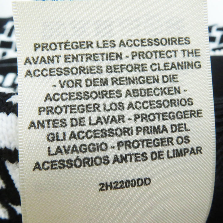 極美品◎HERMES エルメス 22AW 2H2200DD カルトゥッシュ モザイクモチーフ H柄 ニットブルゾン 34 正規品 レディース 定価324500円