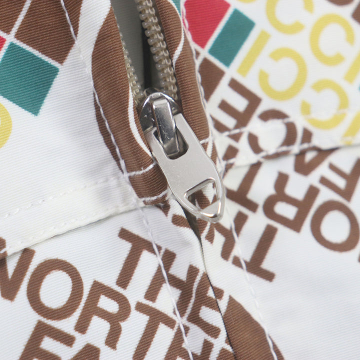 未使用品▼GUCCI グッチ THE NORTH FACE ザ・ノースフェイス 21SS 648866 ロゴ総柄 中綿入 ブルゾン ボンバージャケット M 正規品 メンズ