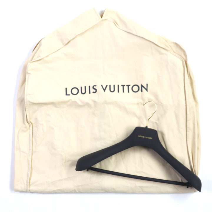 極美品▼LOUIS VUITTON ルイヴィトン 2023年製 HOFJ4E LV&amp;フラワー総柄 シングルジャケット テーラード 44 ハンガー・ガーメント 正規品