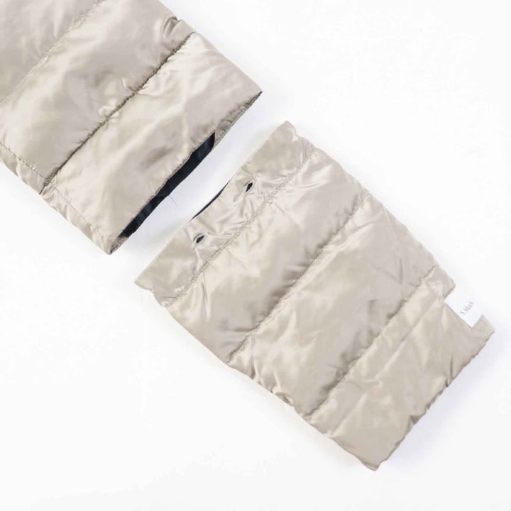 美品◎S MaxMara DESIGN FOR EASY LIVING エス マックスマーラ 袖3WAY リバーシブル フード・ベルト付き ロングダウンコート 40 正規品