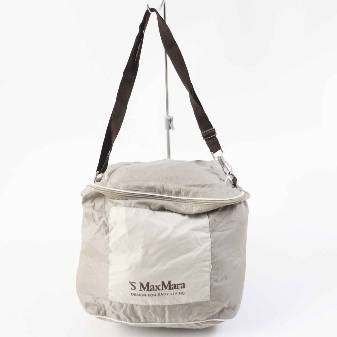 美品◎S MaxMara DESIGN FOR EASY LIVING エス マックスマーラ 袖3WAY リバーシブル フード・ベルト付き ロングダウンコート 40 正規品