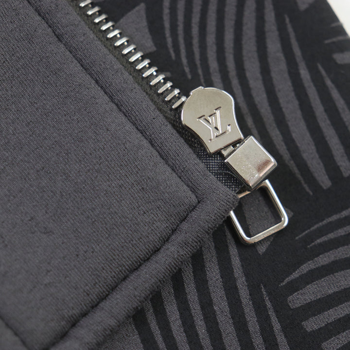未使用品▼LOUIS VUITTON ルイヴィトン H8Y65WJD5 クリストファーネメス ロープ柄 ジップアップ ブルゾン ジャケット XS 正規品 メンズ
