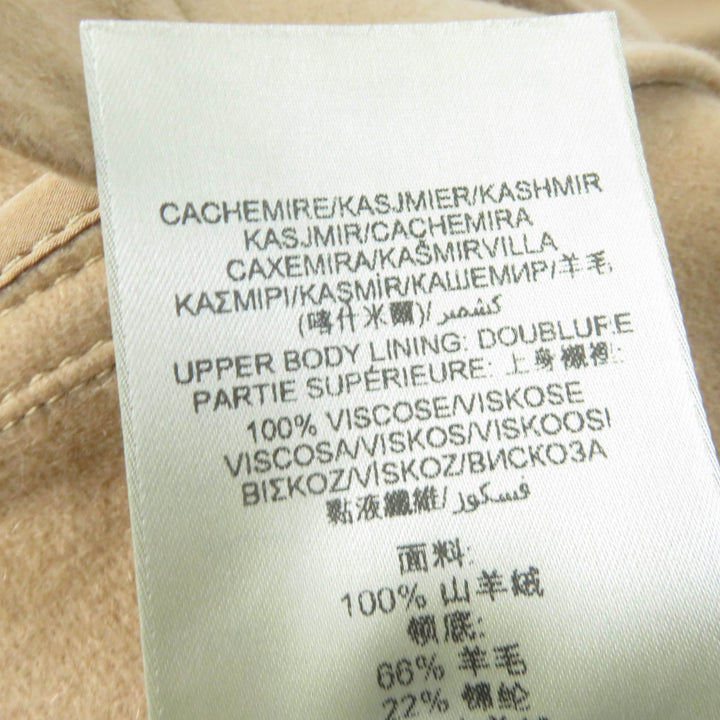 極美品☆BURBERRY LONDON バーバリーロンドン SANDRINGHAM サンドリンガム カシミヤ100％ トレンチコート ブラウン 36 正規品 レディース