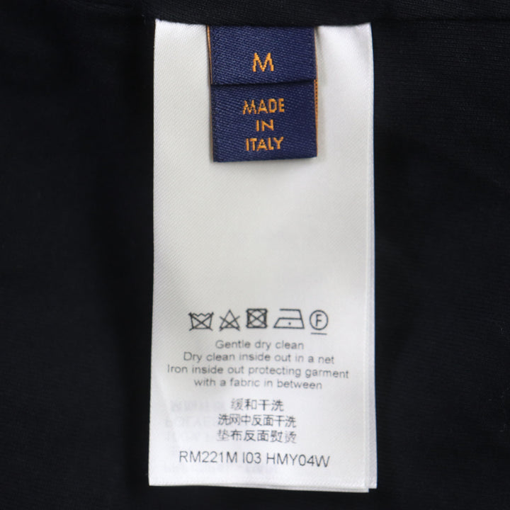 未使用品▼LOUIS VUITTON ルイヴィトン NIGO 22SS HMY04W ジャガードダミエ ボアフリースジャケット オールオーバー ブルゾン M 正規品