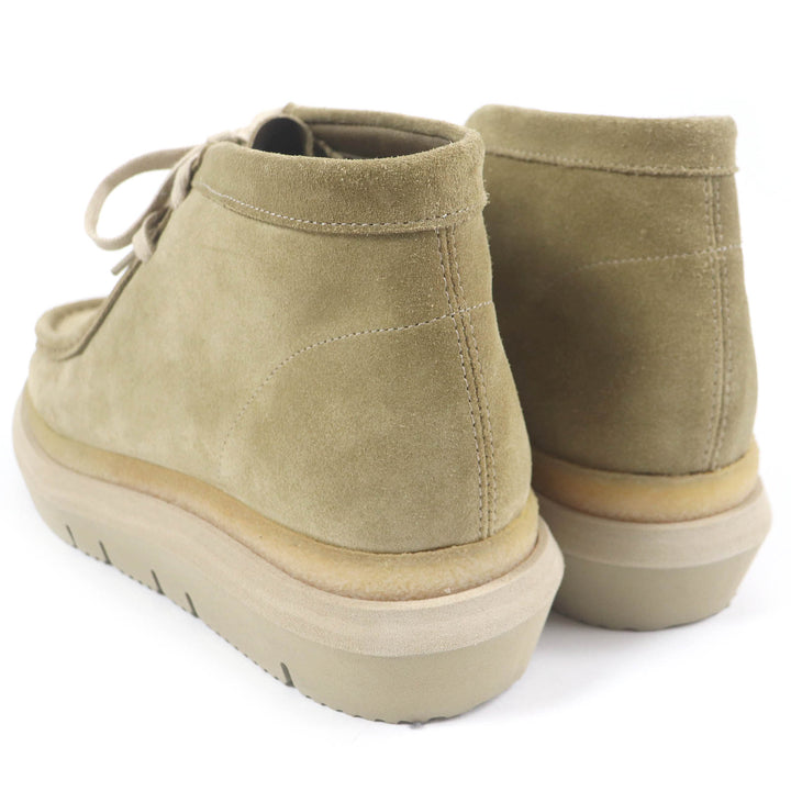 未使用品□sacai×Clarks サカイ×クラークス 23SS 23-03070M Hybrid Wallabee Boots スウェードレザー ワラビーブーツ ベージュ 6.5