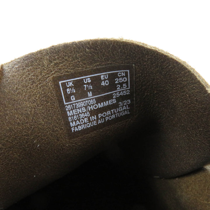 未使用品□sacai×Clarks サカイ×クラークス 23SS 23-03070M Hybrid Wallabee Boots スウェードレザー ワラビーブーツ ベージュ 6.5