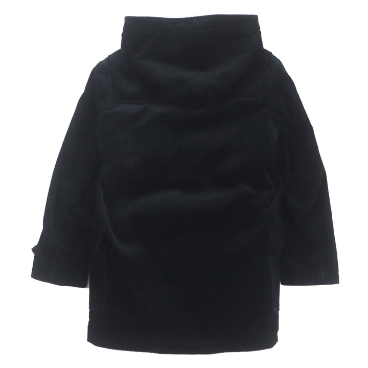 美品▼SAINT LAURENT PARIS サンローランパリ 529578 裏地ムートン コーデュロイ ロゴ入りトグルボタン ダッフルコート 44 正規品 メンズ