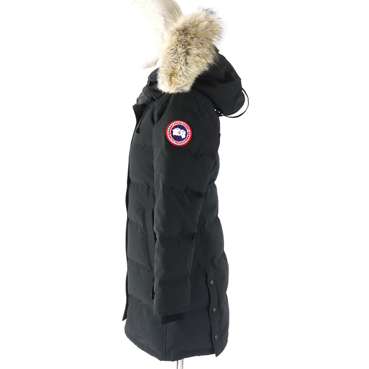 良品△CANADA GOOSE カナダグース 3802LA SHELBURNE PARKA シェルバーンパーカ ファー・フード付 ダウンコート ダウンジャケット XS 正規