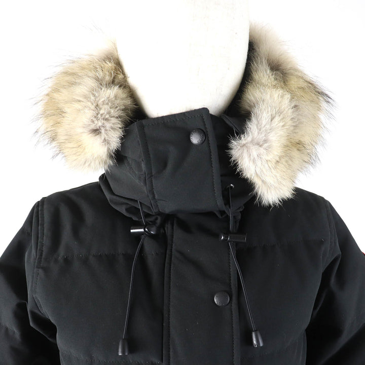 良品△CANADA GOOSE カナダグース 3802LA SHELBURNE PARKA シェルバーンパーカ ファー・フード付 ダウンコート ダウンジャケット XS 正規