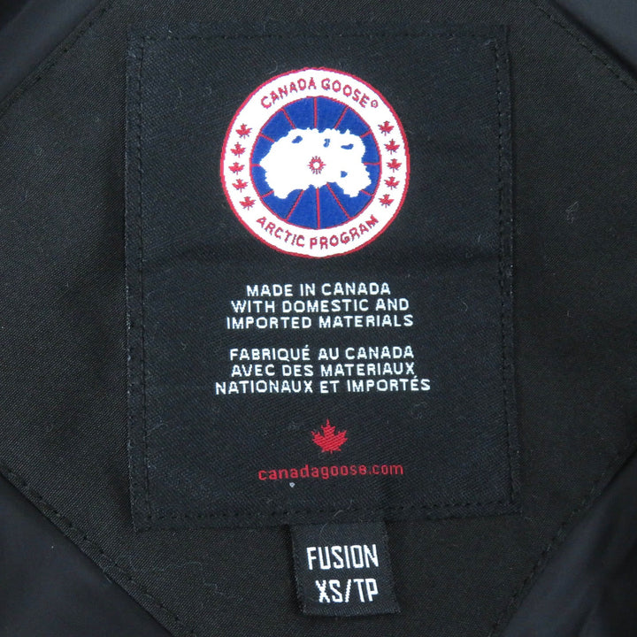良品△CANADA GOOSE カナダグース 3802LA SHELBURNE PARKA シェルバーンパーカ ファー・フード付 ダウンコート ダウンジャケット XS 正規